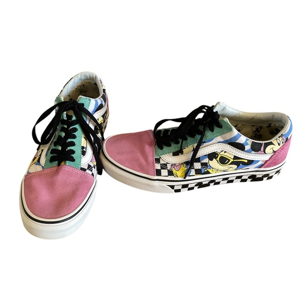 Vans Other - VANS Old Skool Disney Collab 80’s Mickey Mouse Men’s 8.5 Disneyland Sneakerhead
